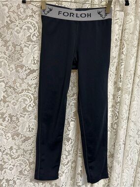 Youth Forloh Deep Space Black Base Layer Bottoms
